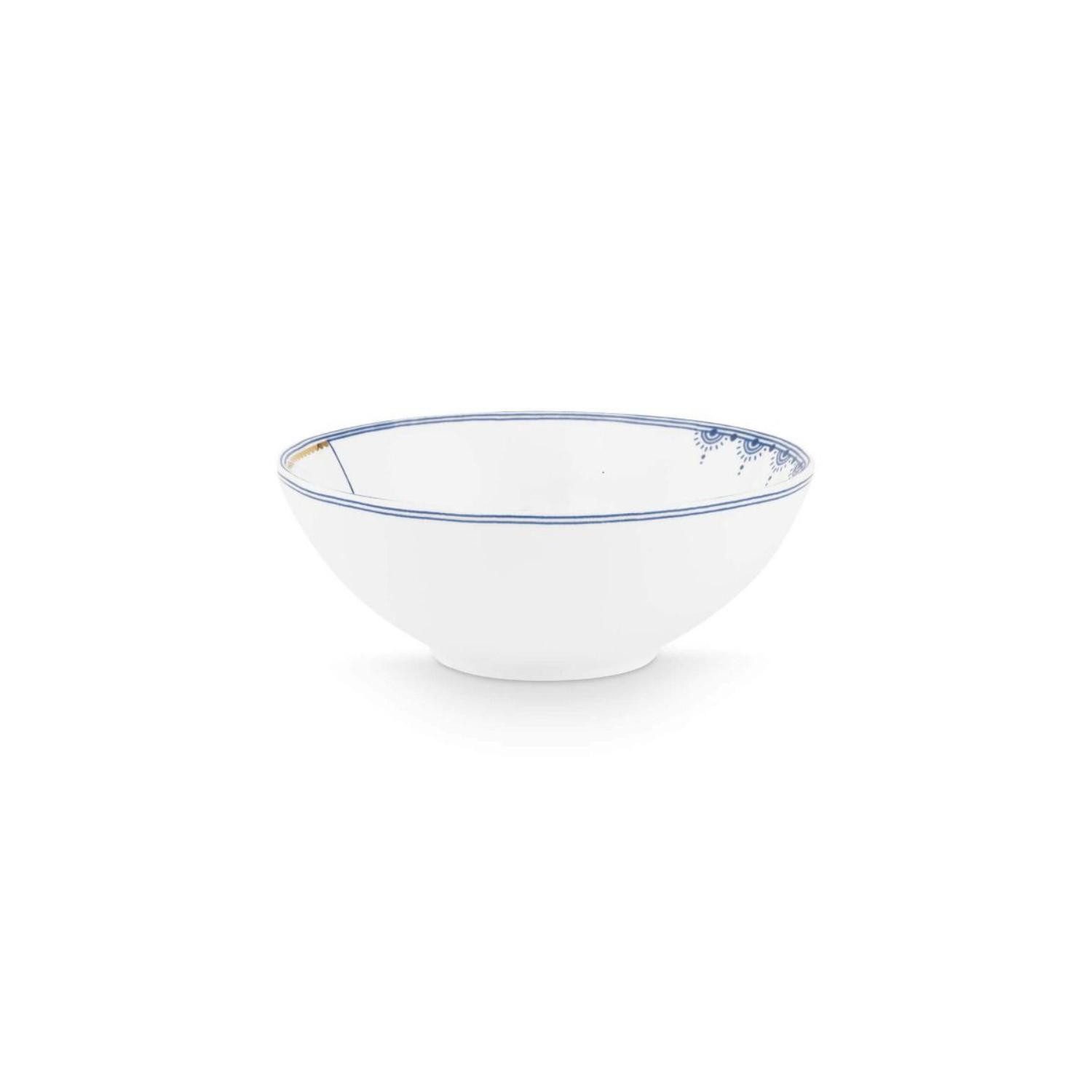 PiP Studio Schüssel Schale Pip & The Blue Bird White (15cm)