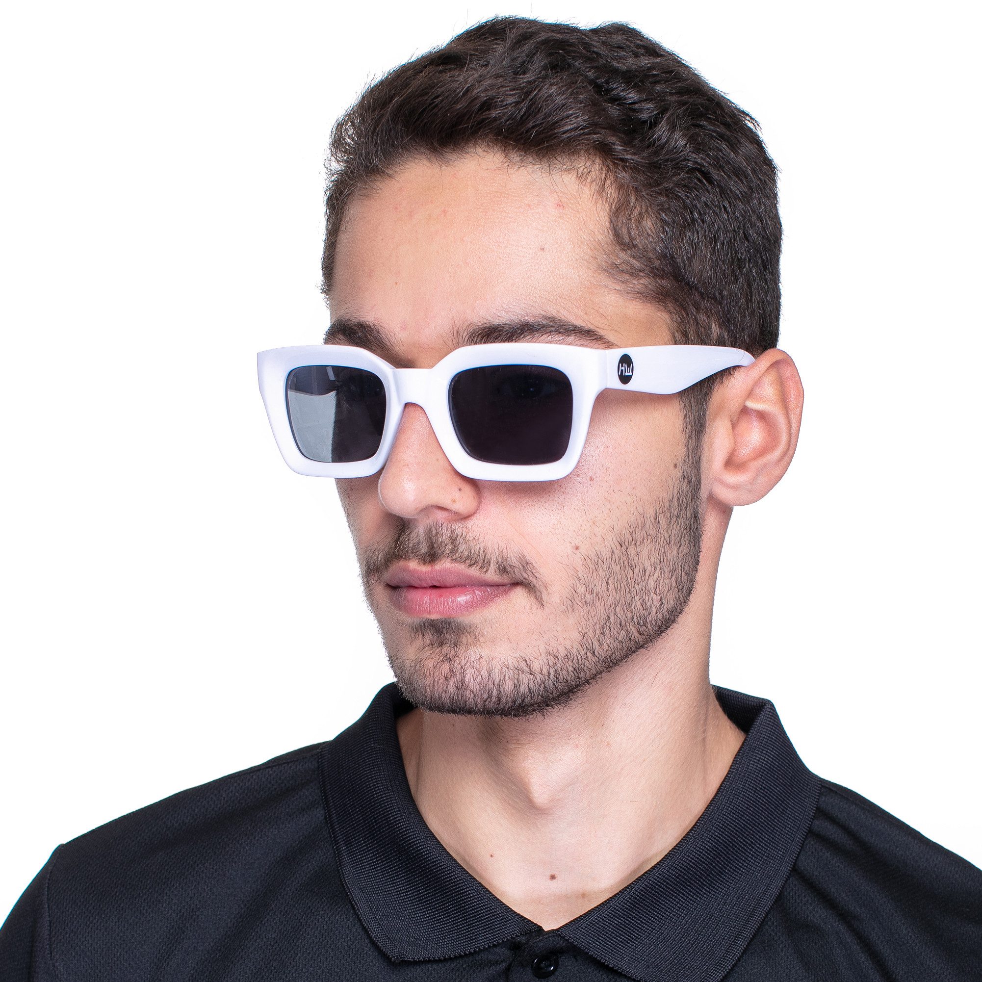 HIDETOSHI WAKASHIMA Sonnenbrille HIDETOSHI WAKASHIMA "Sendai" Unisex Sonnenbrille getönte Brillengläser ohne Sehstärke