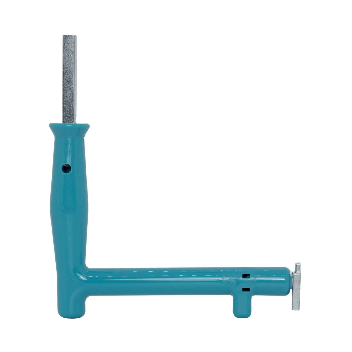 FEPS Montagewerkzeug Stiftzieher für Fensterbeschläge der Marke Roto in Türkis, B: 13.53 cm, L: 15.37 cm, kompatibel zu Roto NT, Centro 100, Centro 101