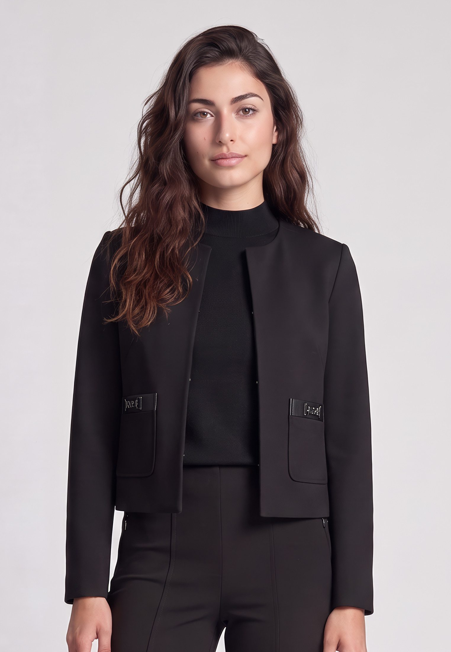 MARC AUREL Jackenblazer mit Schmuckdetail