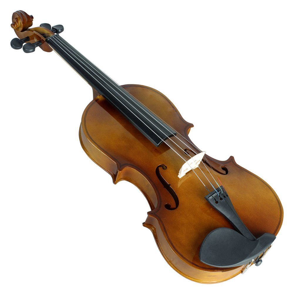 Rutaqian Violine 4/4 Violin Anfänger Set für Studenten Starter, Violine Erwachsene Akustische Geige
