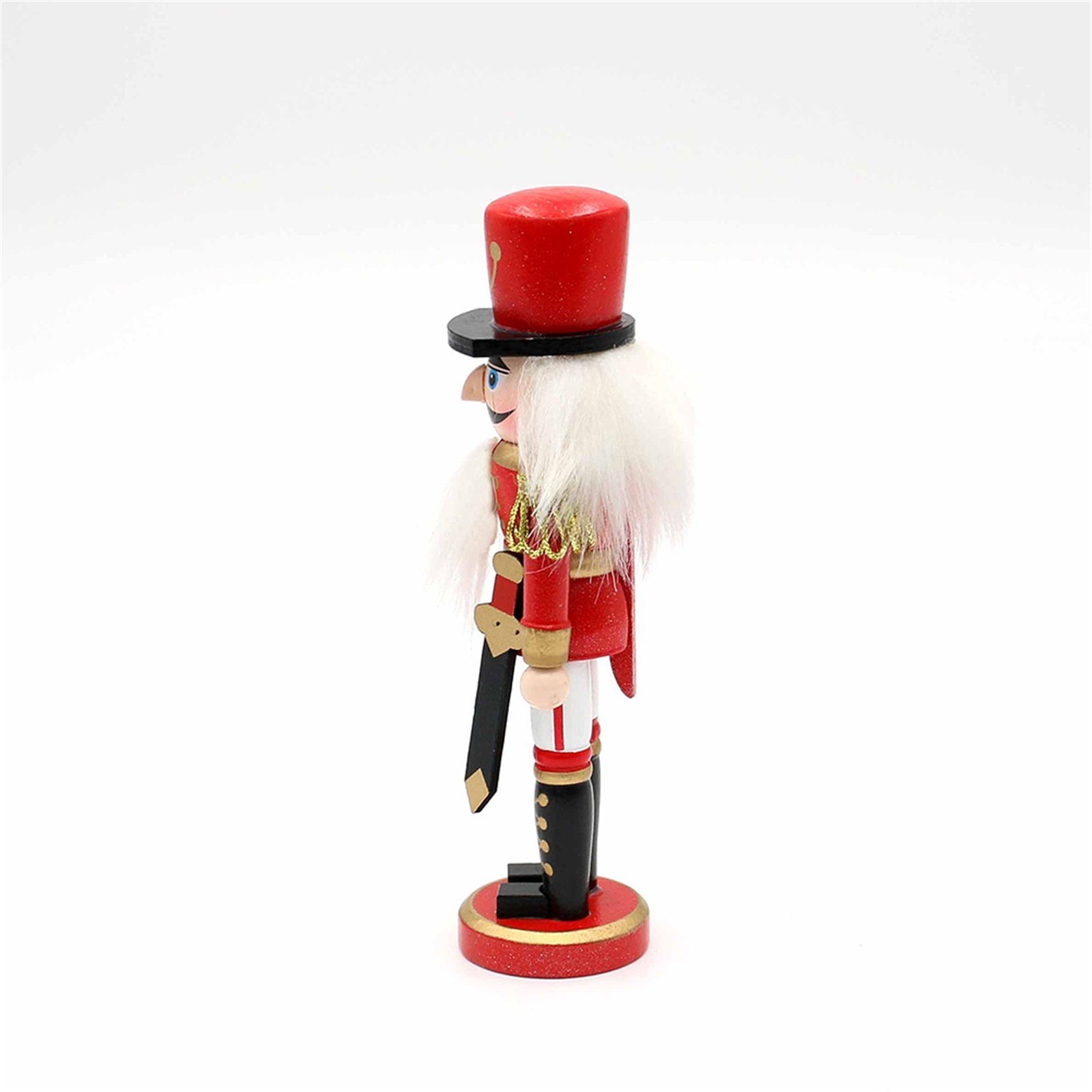 SIGRO Weihnachtsfigur Weihnachts-Nussknacker Mini St) (1 Soldat Rot