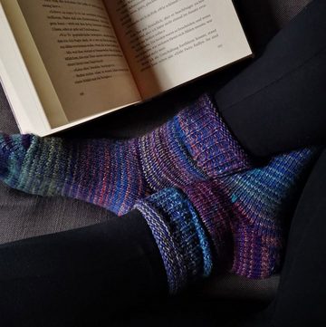 alpengoa Umschlagsocken Stricksocken