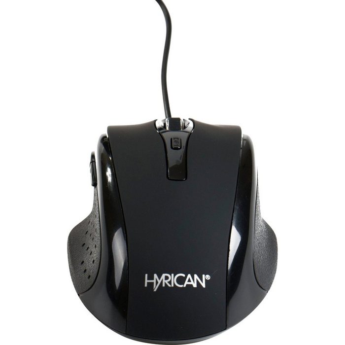 Hyrican ST-OPM126 ergonomische Maus (kabelgebunden)