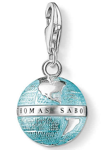THOMAS SABO Charm-Einhänger Weltkugel, 0754-007-1