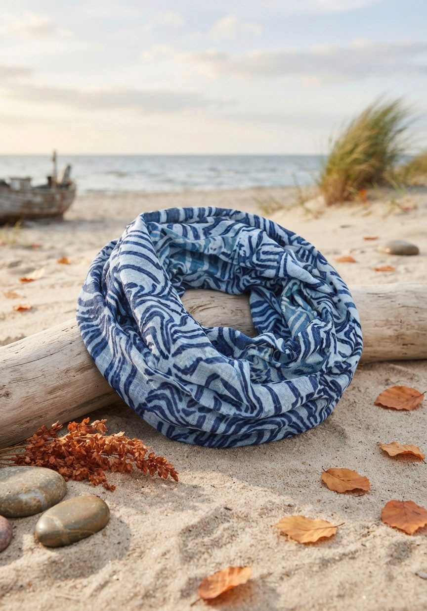 Laura Scott Loop, gemusterte und bedruckte Optik, leichtes Webmaterial