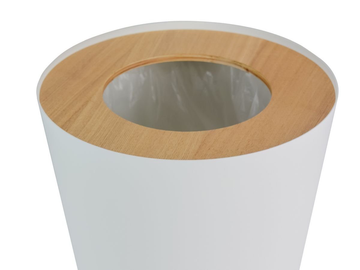 minimalistisch, Papierkorb 28cm und klein Mülleimer, weiß Rin, modern, Yamazaki rund, nur hoch
