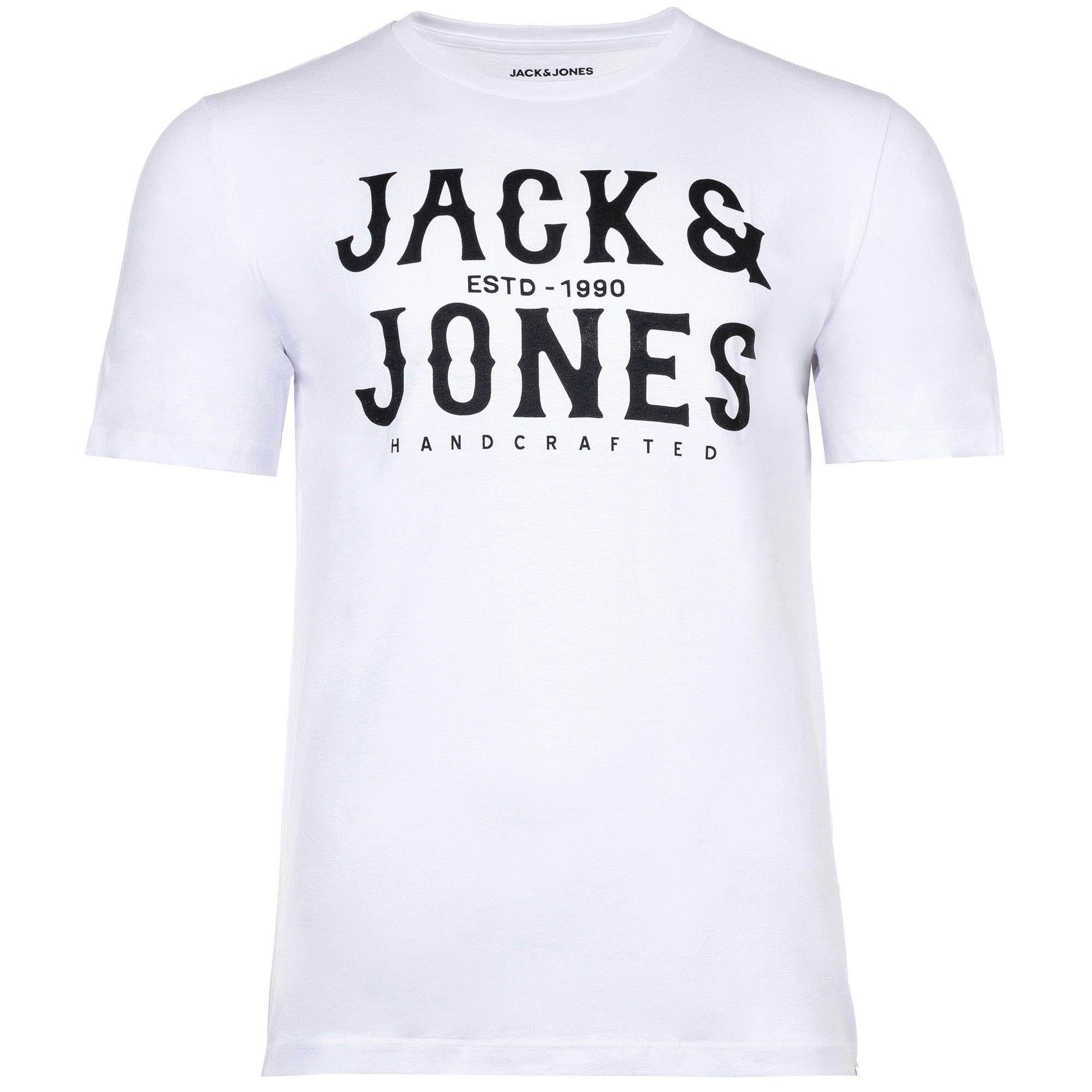 Jack & Jones T-Shirt Herren T-Shirt 5er Pack Baumwolle (Packung, 5er Pack) günstig online kaufen