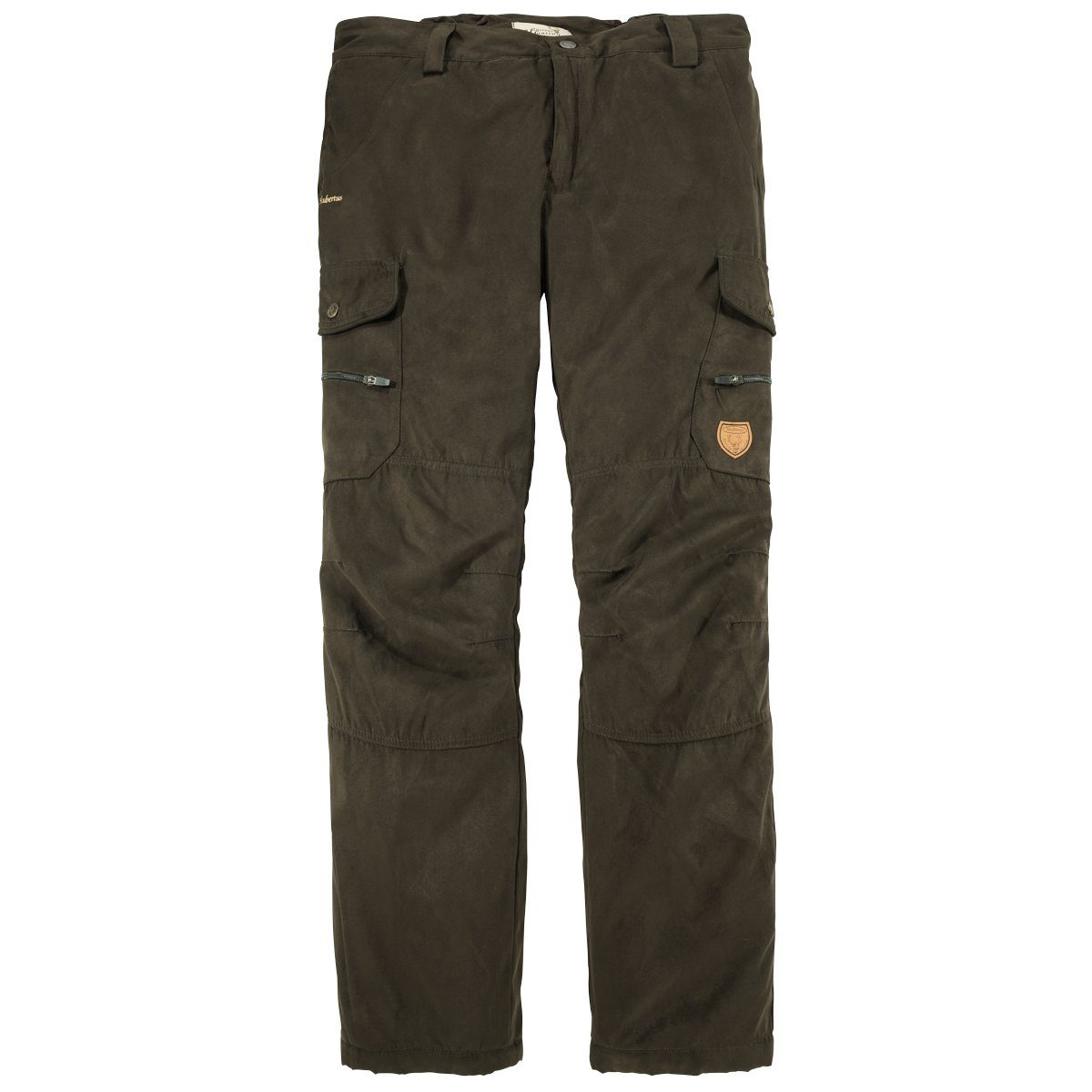 Hubertus Outdoorhose Übergrößen Herren Micro Jagdhose Hubertus Schwarzwald dunkelbraun