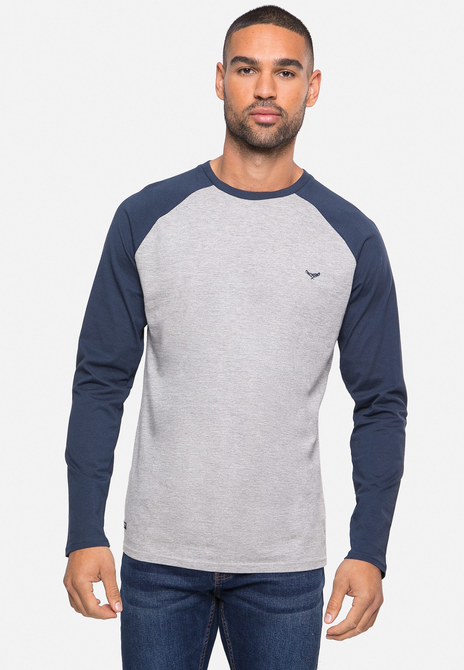 Threadbare Langarmshirt (3-tlg) im sportlichen Design