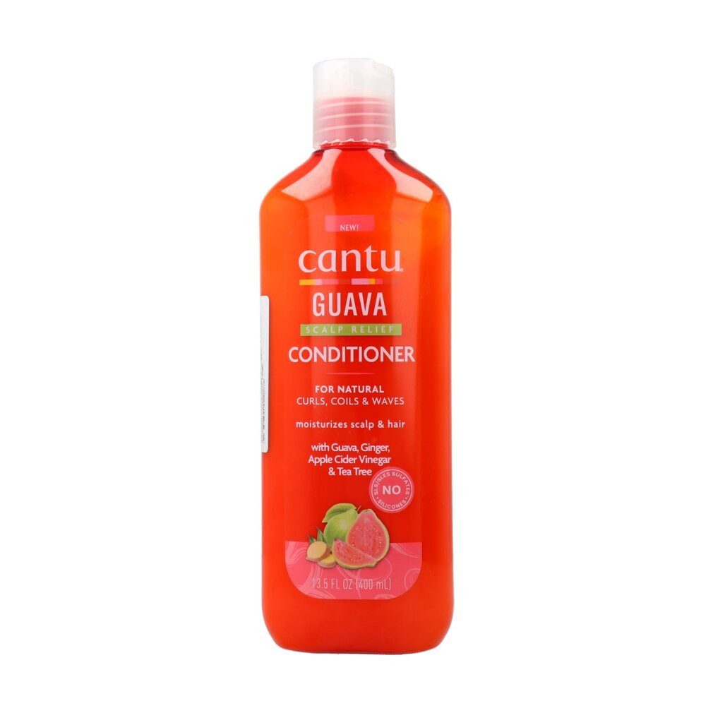 Cantu Haarshampoo GUAVA & GINGER Pflegespülung für die Kopfhaut 400 ml
