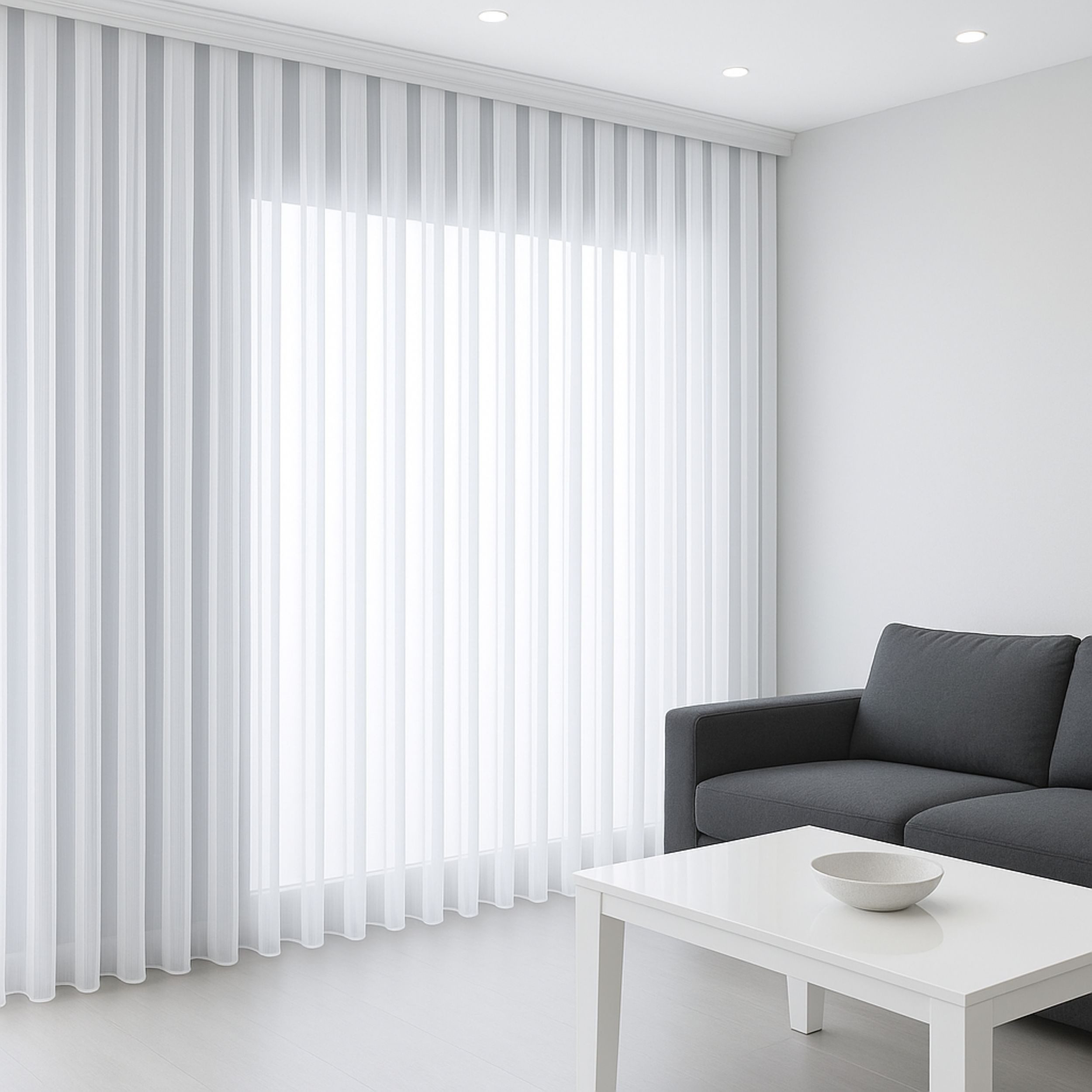 Gardinen by Justyna Gardine Falten Tül Schlicht Gardine, Kräuselband, trans günstig online kaufen