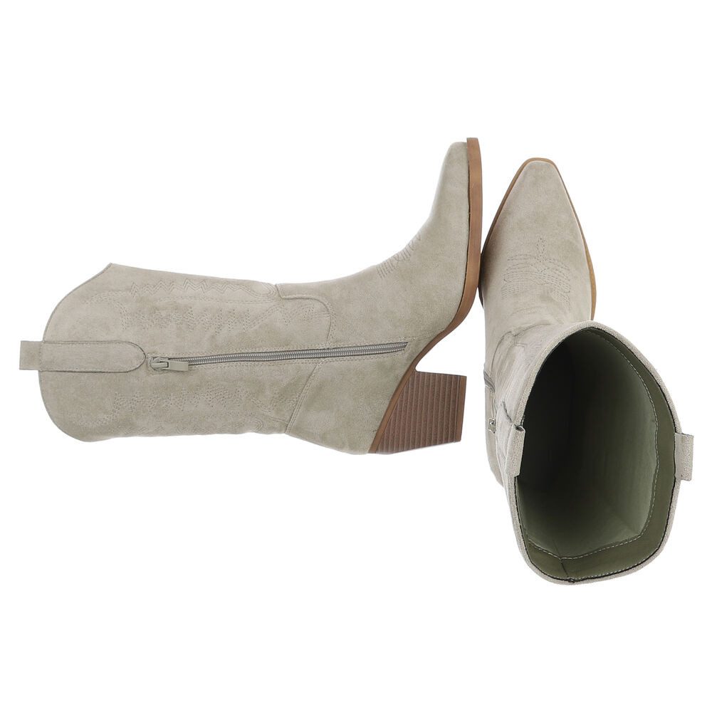 Ital-Design Stilvolle Damenstiefel aus hochwertigem Material Westernstiefel günstig online kaufen