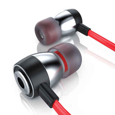 CSL In-Ear-Kopfhörer (Premium INEAR Keramik 10mm Treiber "ONE" Aramid verstärktes Kabel)