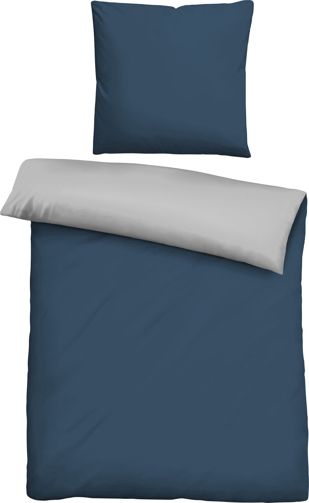 Castell - Markenbettwäsche Bettwäsche Wendebettwäsche, Polyester, Microfaser Uni