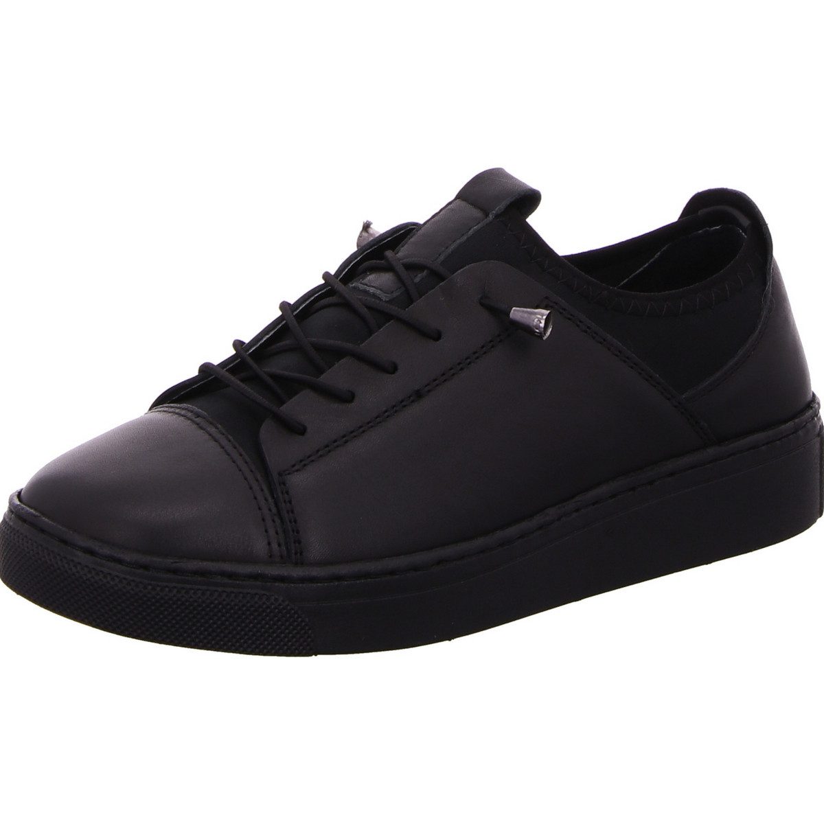 Sportliche Slipper für Damen in schwarz Sneaker