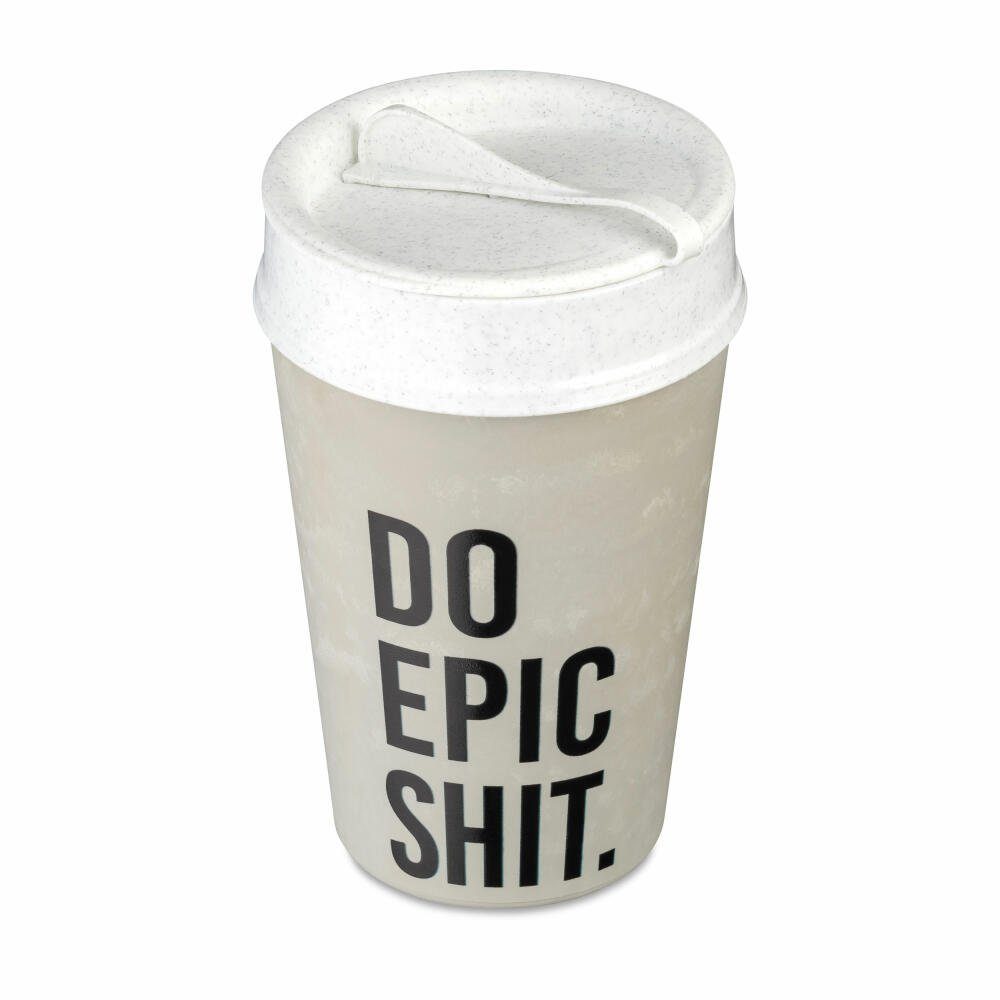 KOZIOL Thermobecher Iso To Go Epic Sht, 400 ml, Biozirkulärer Kunststoff