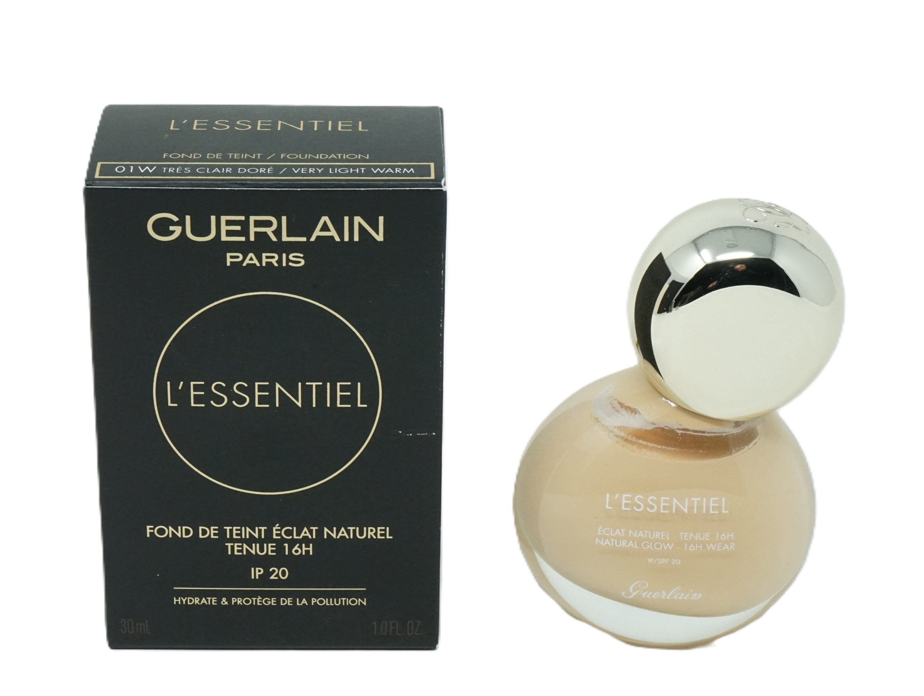 Foundation Guerlain Paris L'Essentiel Glow Foundation 16H Wear SPF20 30ml