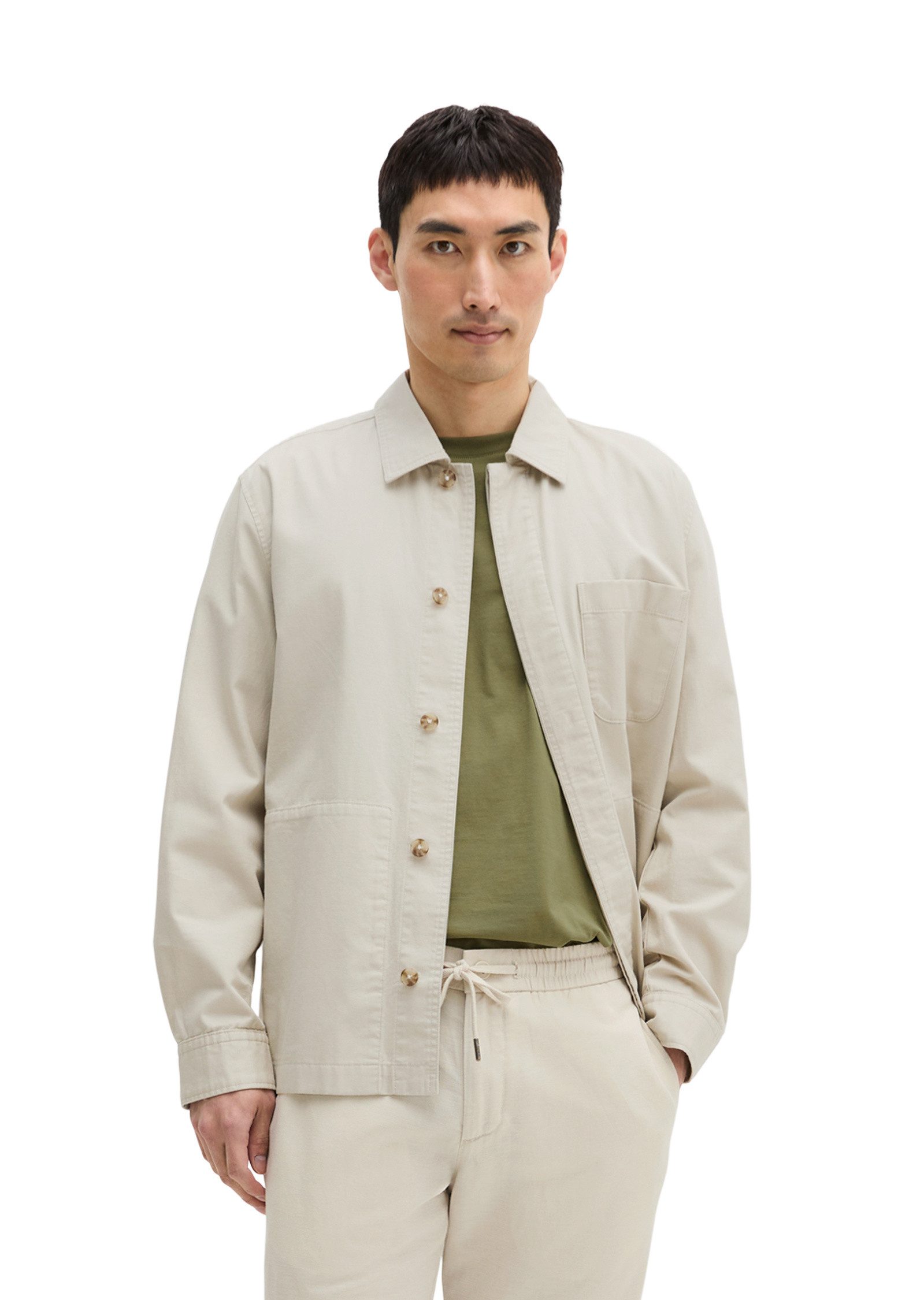 Marc O'Polo Kurzjacke aus Bio-Baumwolle und Leinen