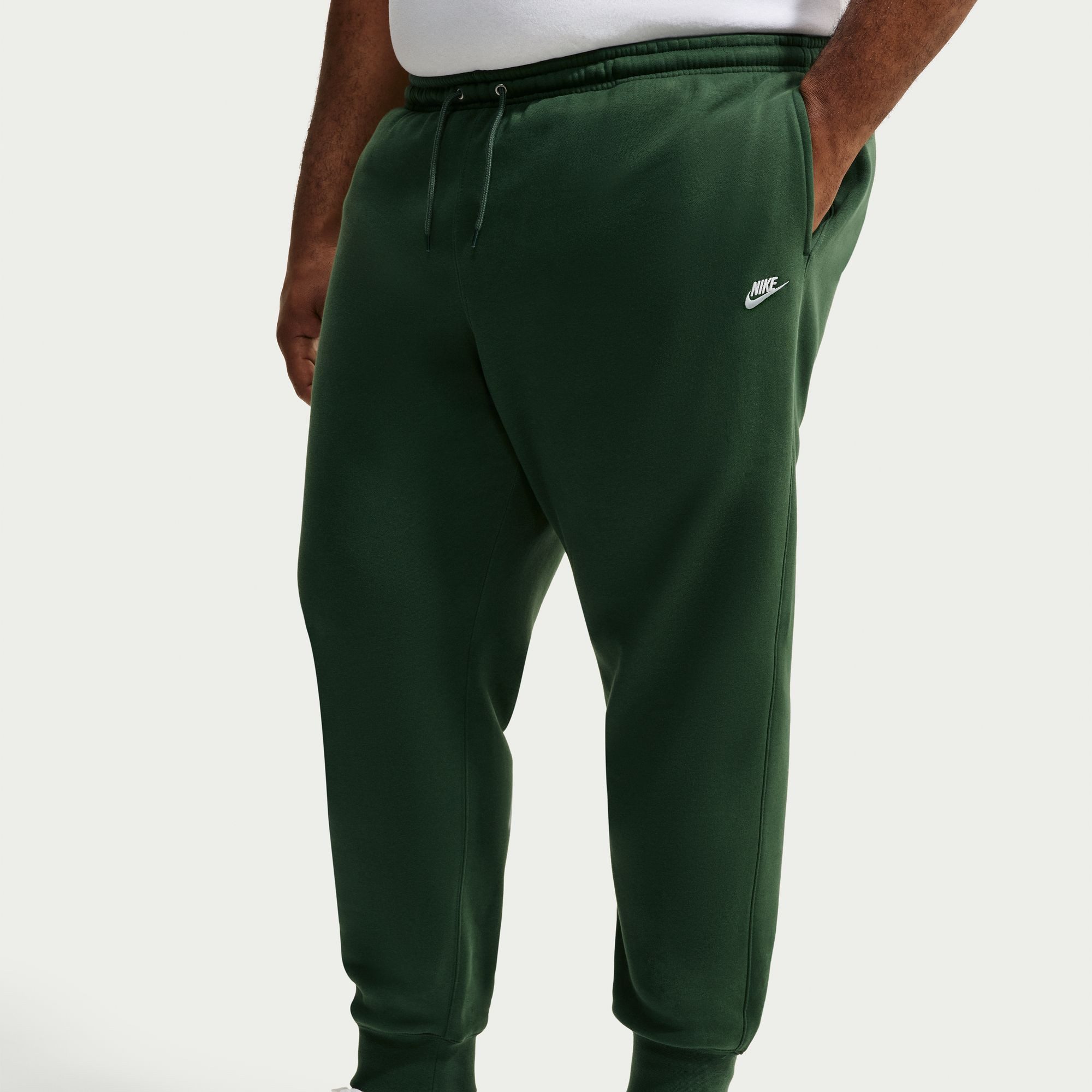 Nike Sportswear Jogginghose M NK CLUB BB JOGGER mit Logodruck, aus angerautem Fleece