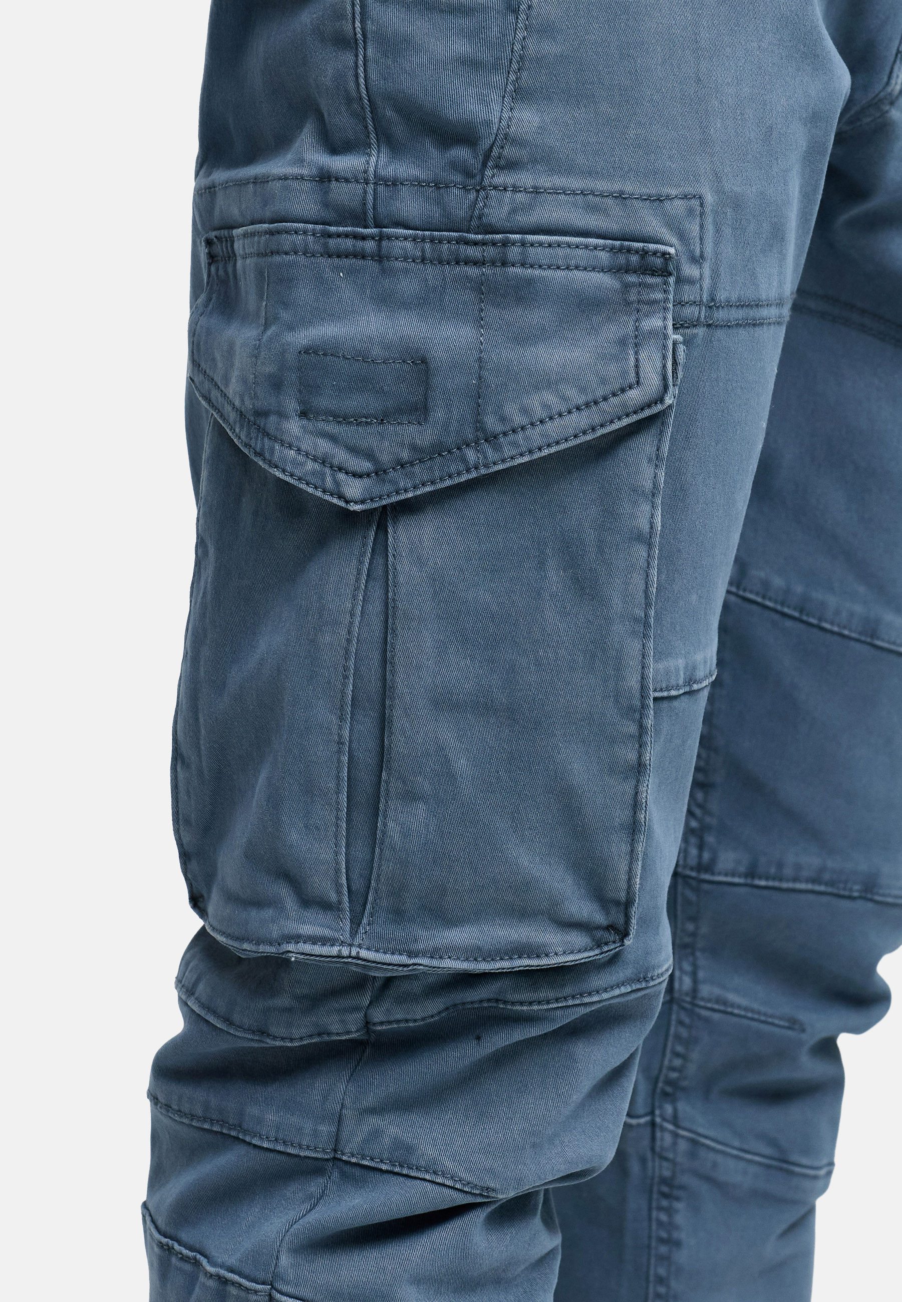 INDICODE Cargohose Herren Alex Cargo Hose Herrenhose mit 6 praktischen Taschen – Bild 4 von 5