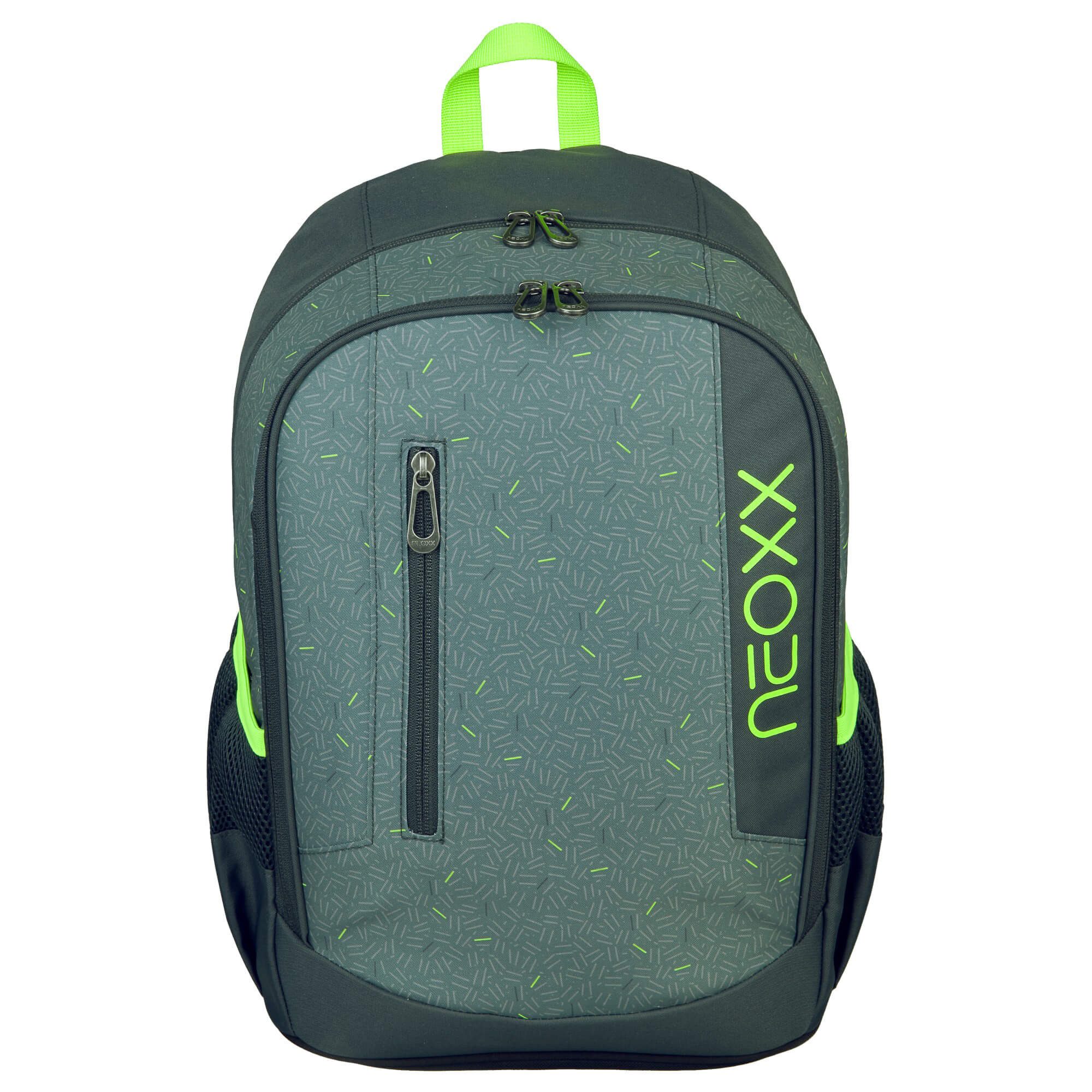 neoxx Schulrucksack FLOW - Schulrucksack 42.5 cm (BOOM)