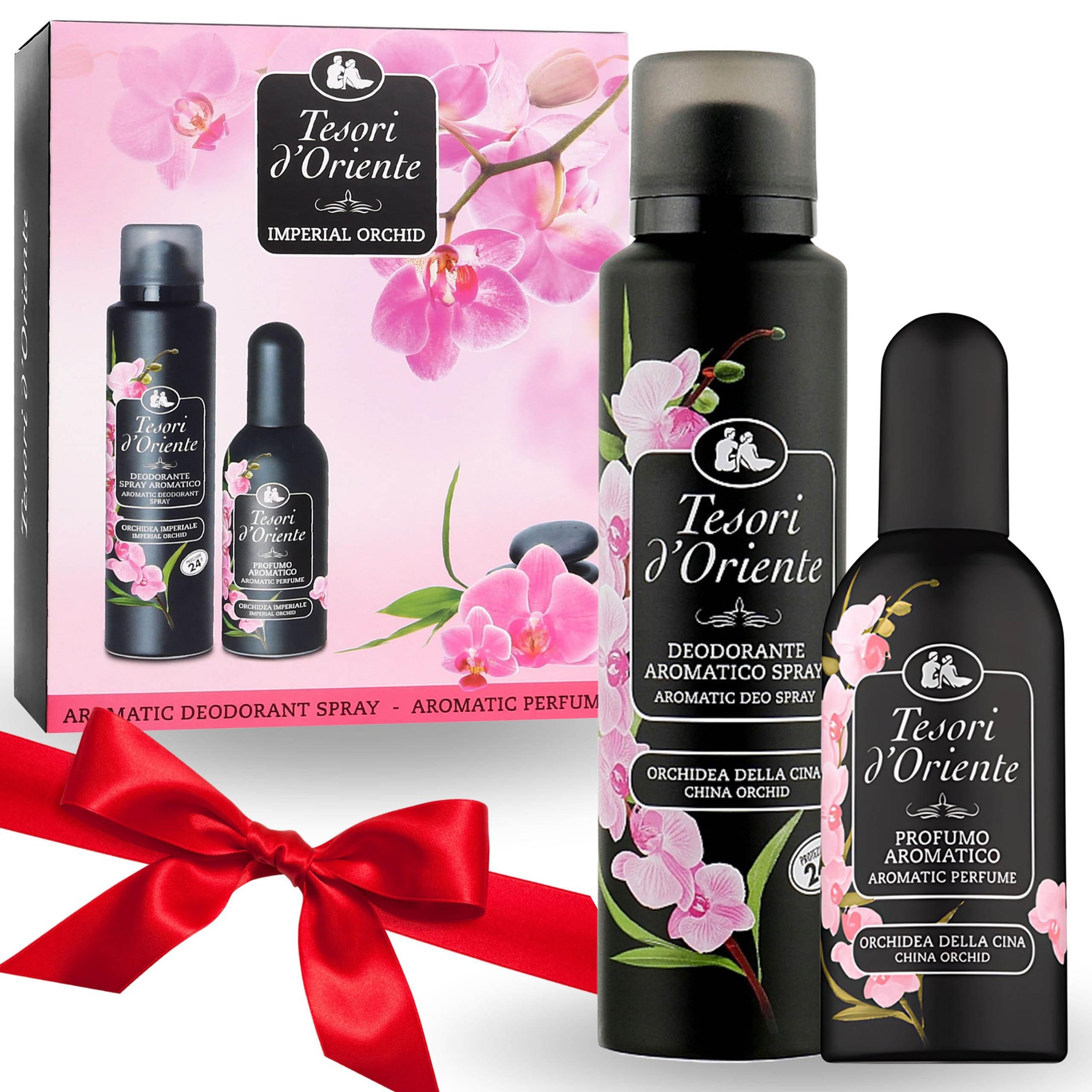 Tesori d´Oriente Eau de Toilette Tesori d'Oriente China Orchid Geschenkset, Eau de Toilette + Deodorant