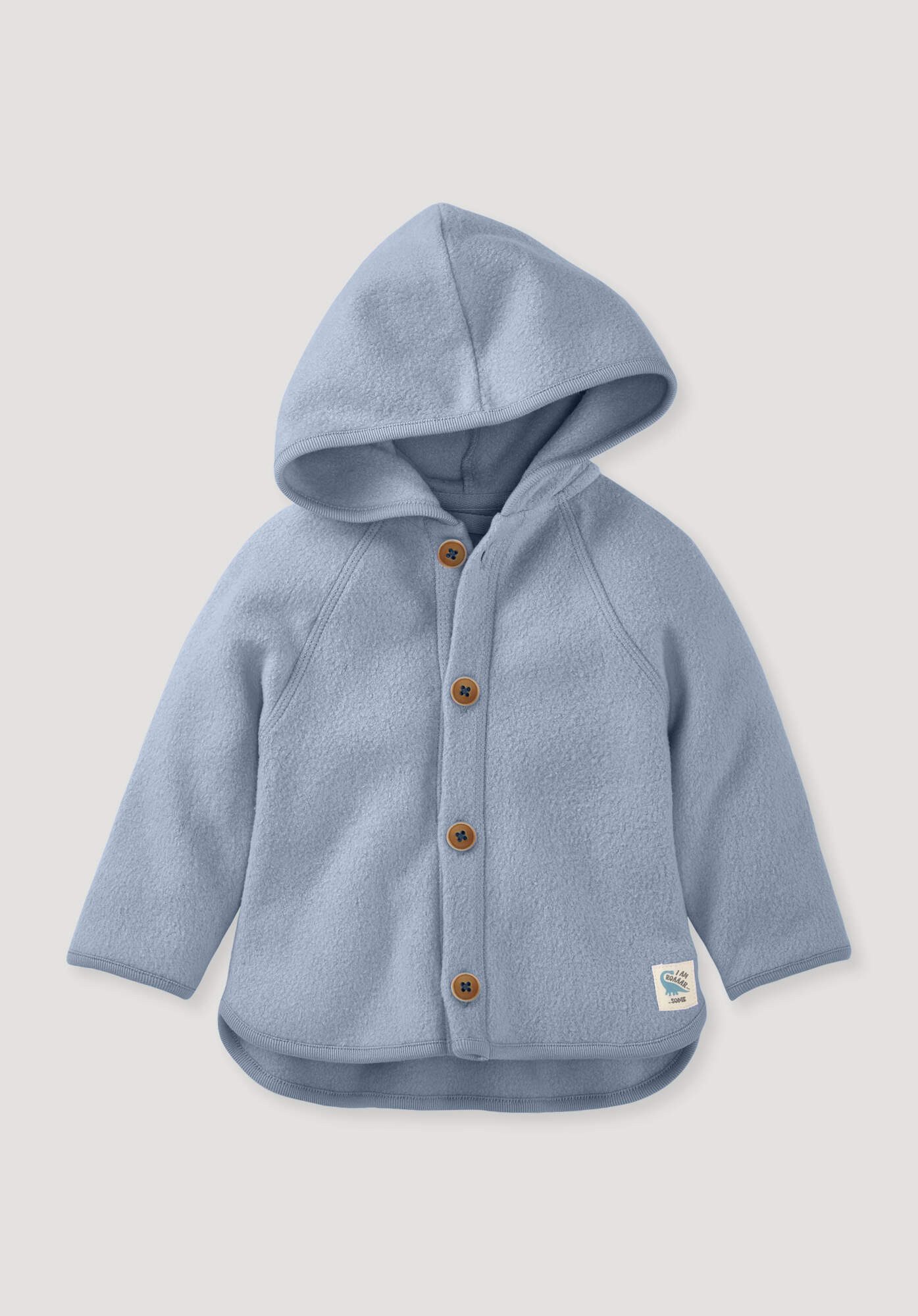 Hessnatur Fleecejacke aus reiner Bio-Baumwolle (1-St) günstig online kaufen