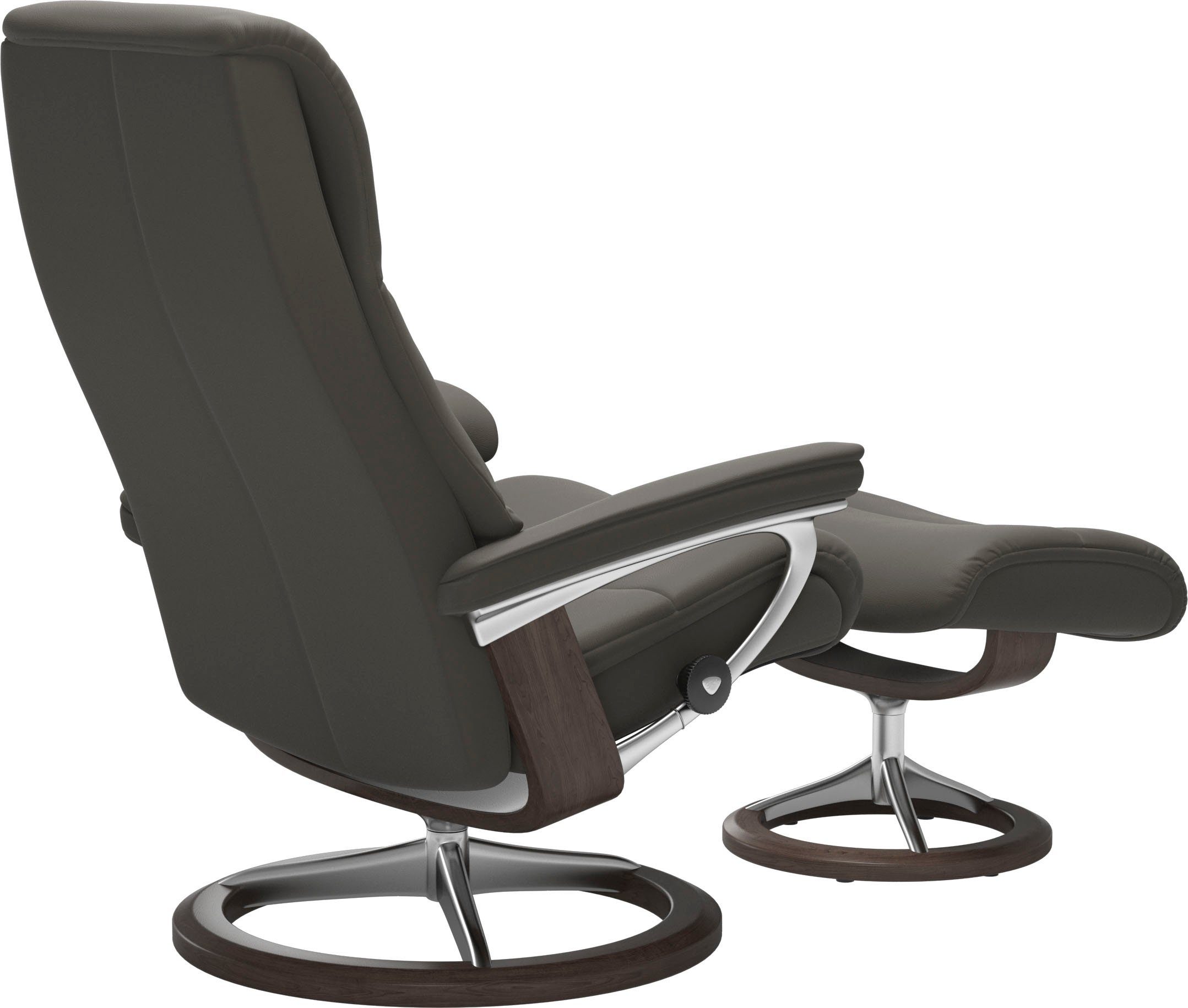 Wenge Base, Größe View, Signature S,Gestell Stressless® Relaxsessel mit