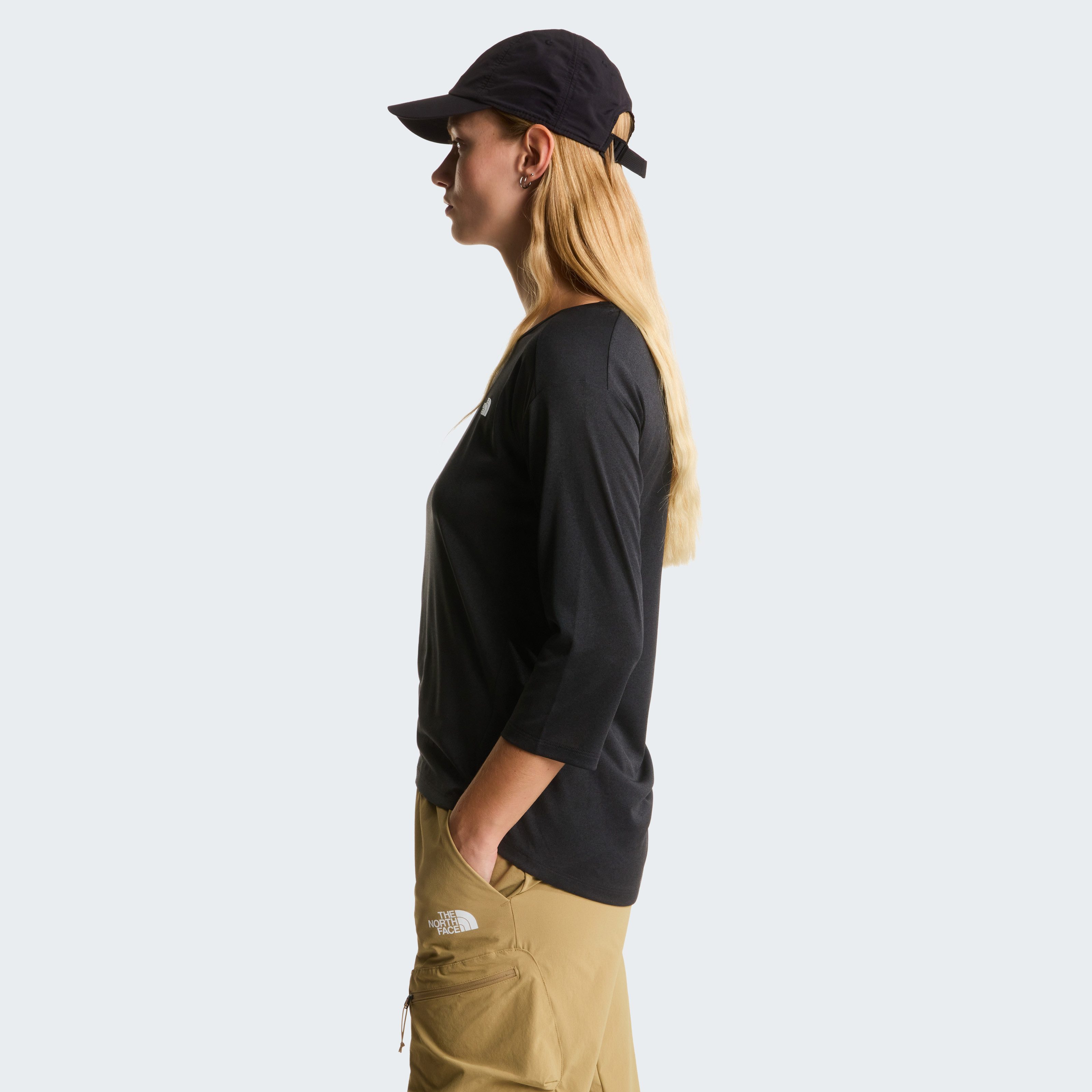The North Face T-Shirt W TANKEN 3/4 T-SHIRT für sportliche Aktivitäten und Fitness, sportlicher Stil