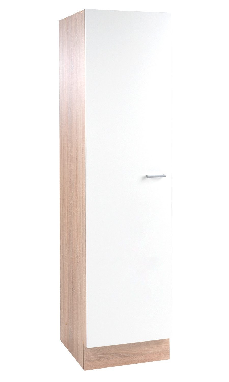 Seitenschrank SONEA, Eiche Sonoma Dekor, Weiß, (1 Schrank) B 50 cm x H 200 cm, 1 Tür