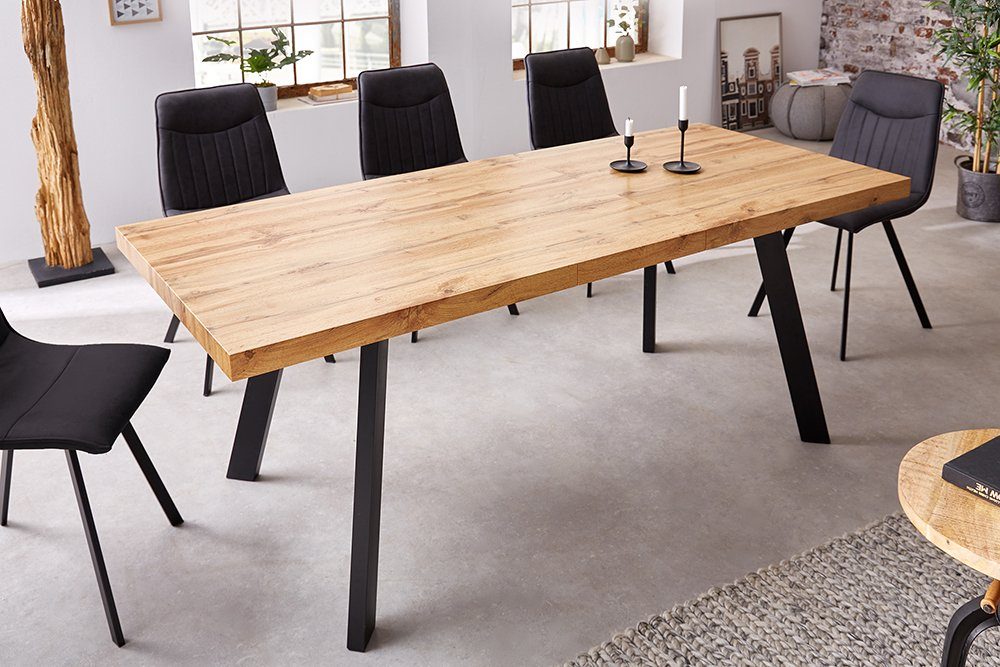 riess-ambiente Esstisch MONTREAL 160-200cm natur / günstig online kaufen
