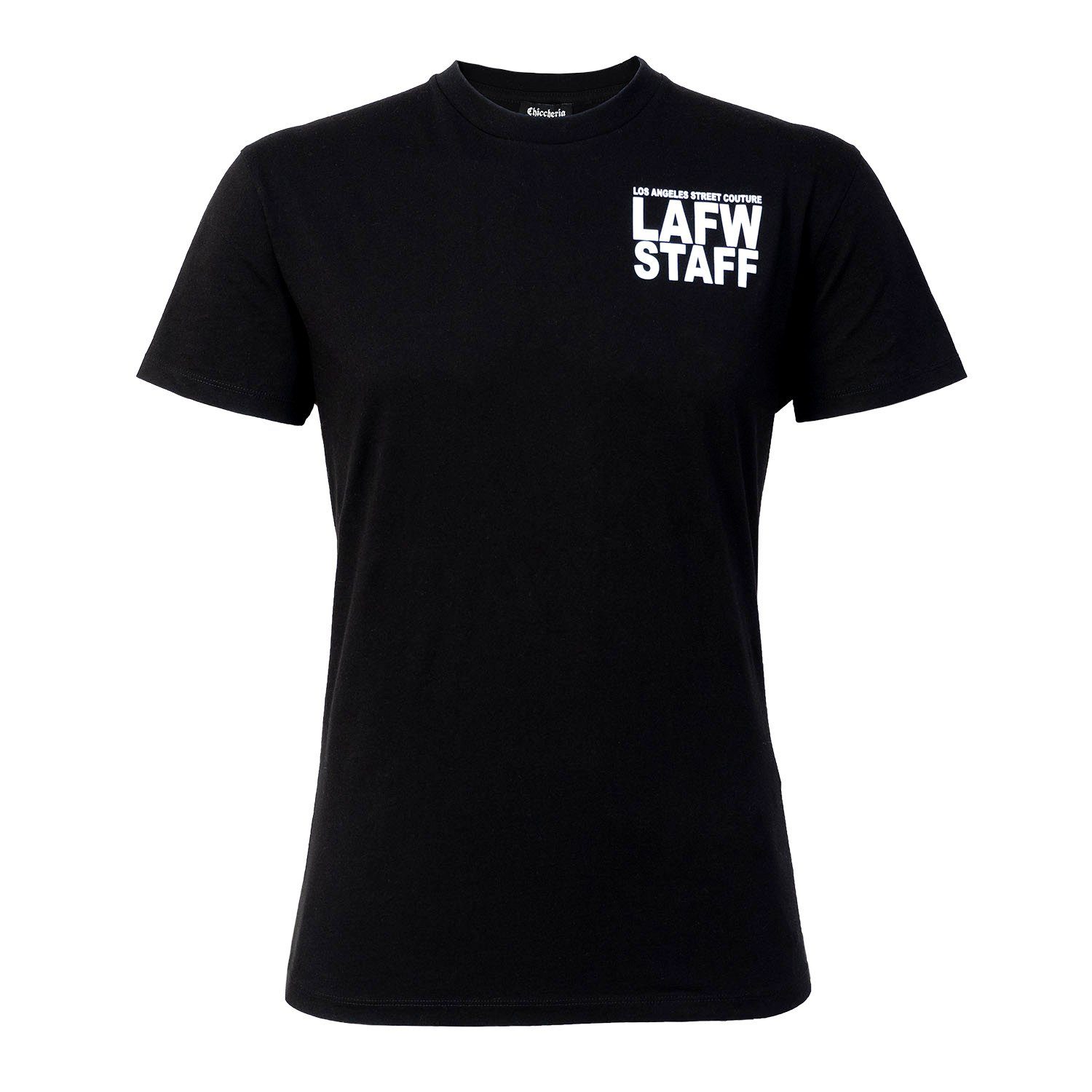 Herren Shirts Chiccheria Brand T-Shirt LAFW Schwarz, Designed in Los Angeles