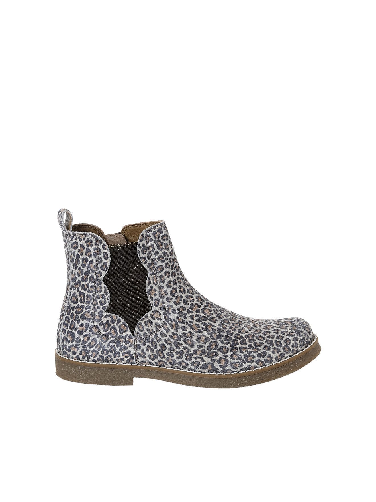 vertbaudet Mädchen Boots mit Reißverschluss, Glanzeffekt Stiefelette