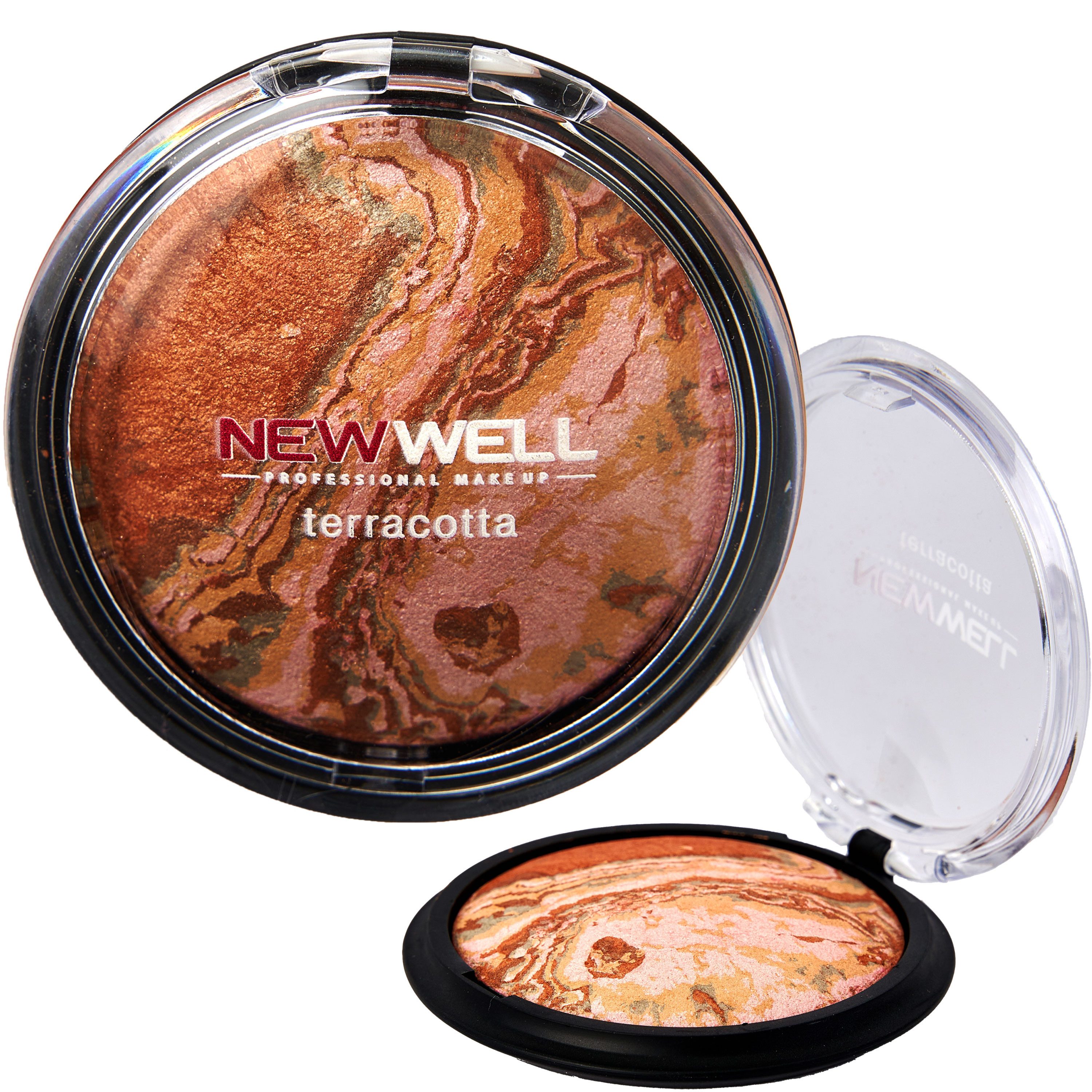 Newwell Rouge Blush Rouge Terracotta für die Wangen, Natürlicher Glanz und Kontur