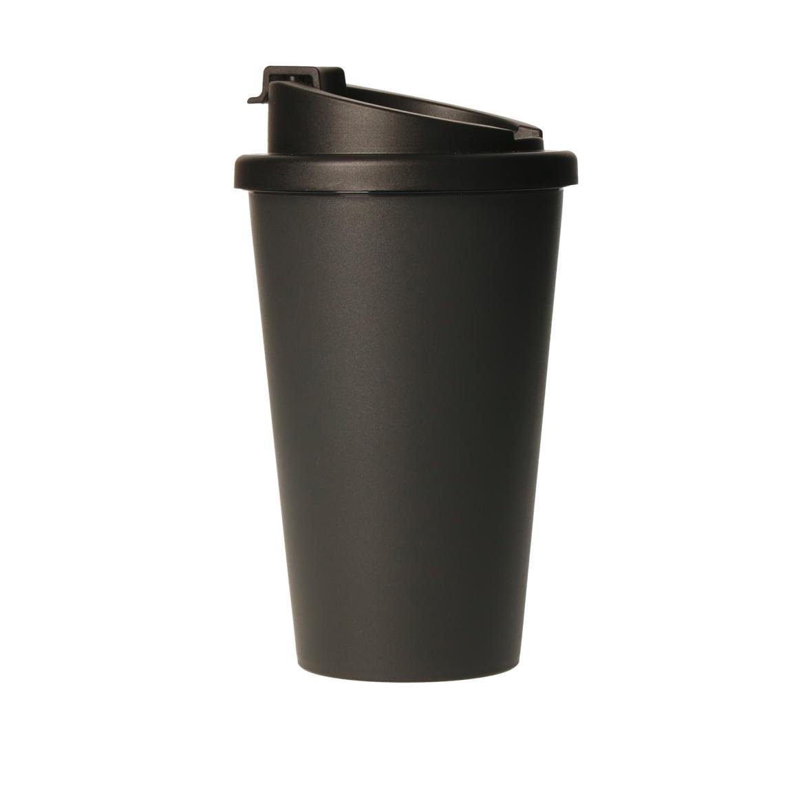elasto Thermobecher 350 ml Kaffeebecher To Go doppelt isolierter Becher, Made in Germany, Auslaufsicher, Doppelwandig, 100% recyclebar
