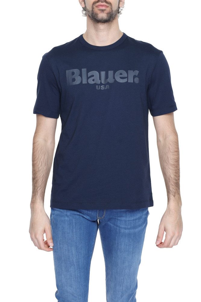Blauer T-Shirt