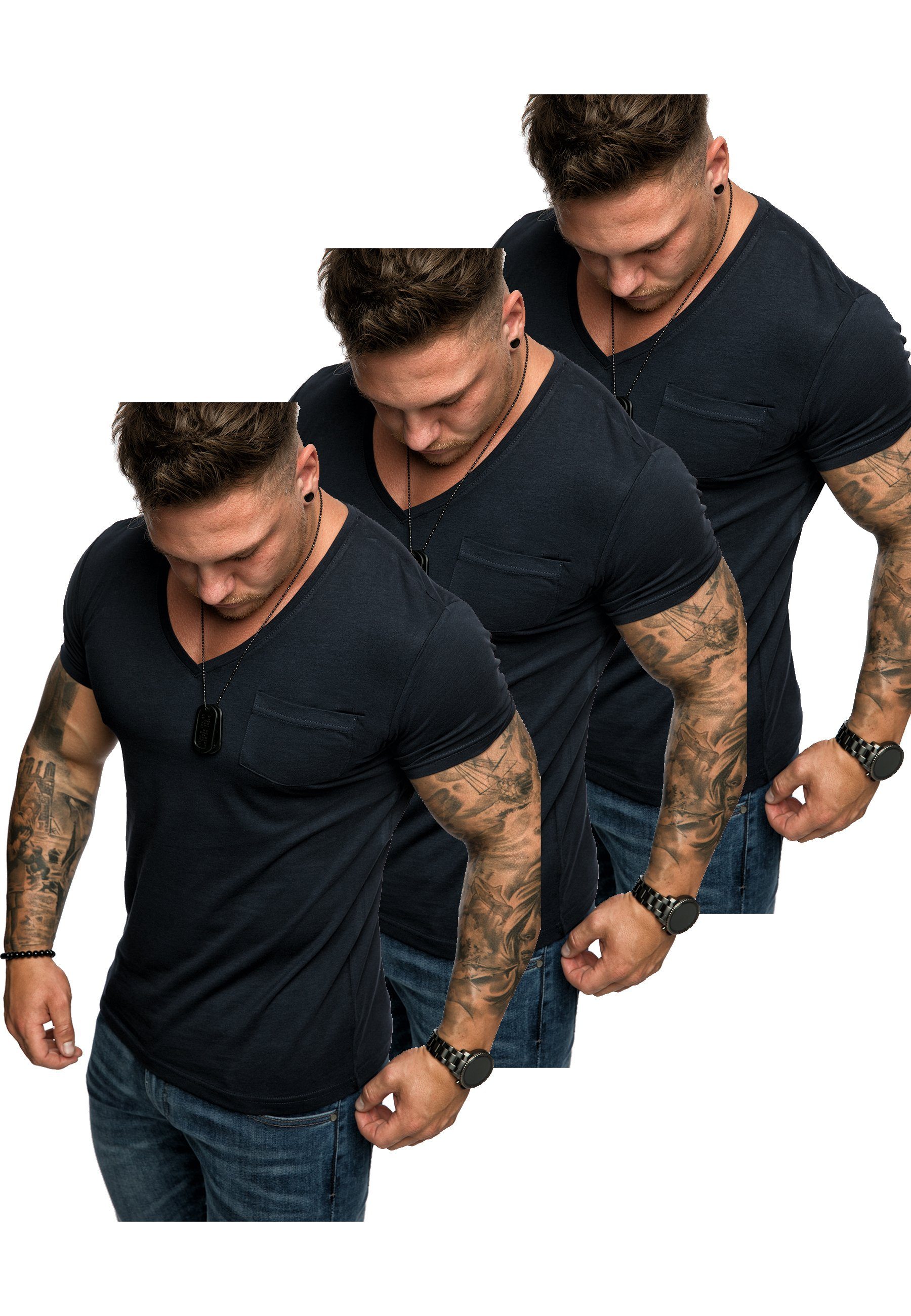 Amaci&Sons T-Shirt 3. PATERSON Herren T-Shirts günstig online kaufen