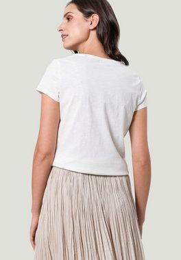 Zero T-Shirt mit Organic Cotton Plain/ohne Details