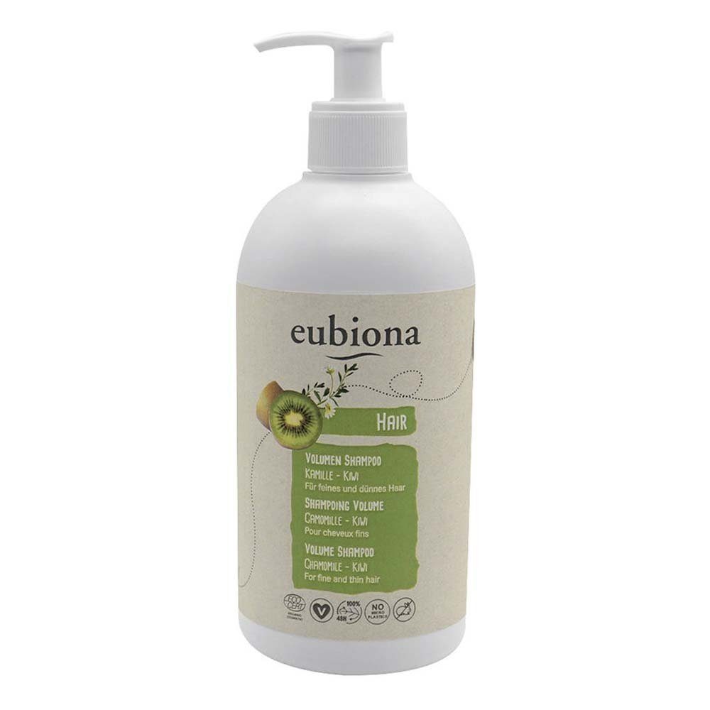 eubiona Haarshampoo Volumen-Shampoo - Kamille-Kiwi 500ml | Haarshampoos
