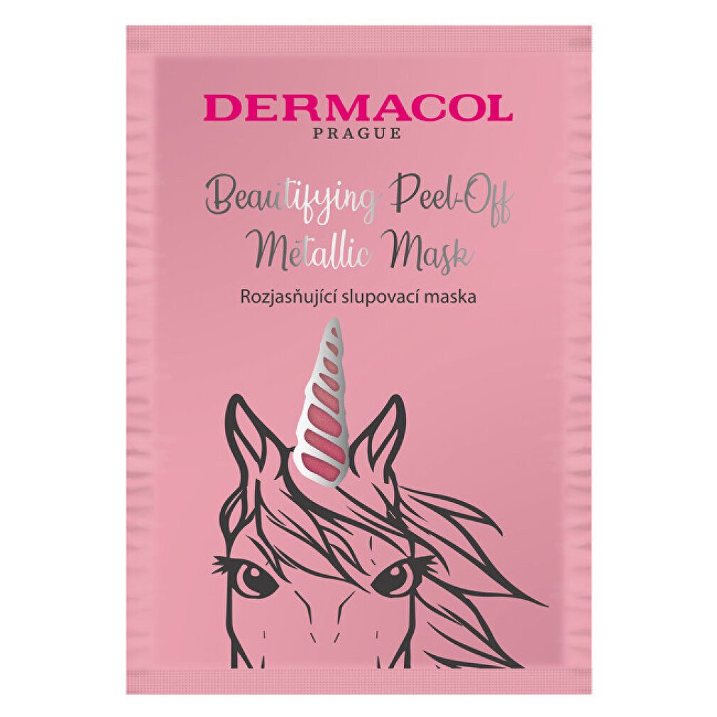 Dermacol Körperpflegemittel Beautifying Brightening Peel-Off Maske für das Gesicht 15 ml