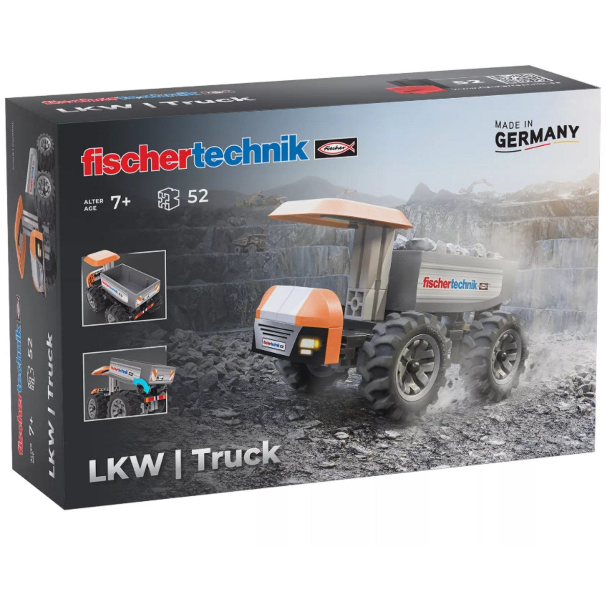 fischertechnik fischertechnik LKW, Konstruktionsspielzeug Spielbausteine
