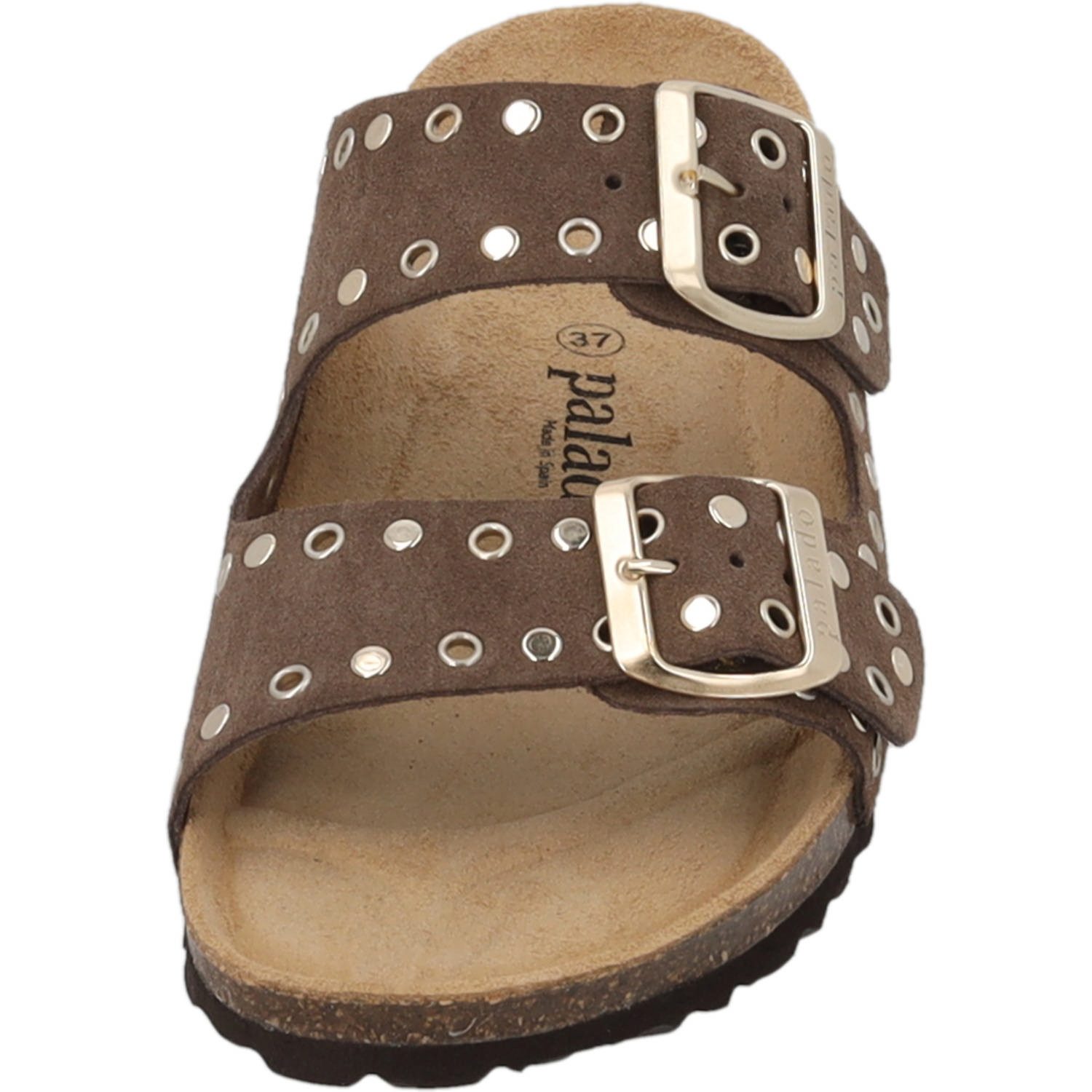Palado Korfu Bistud Suede Premium Leather Pantolette – Bild 4 von 5