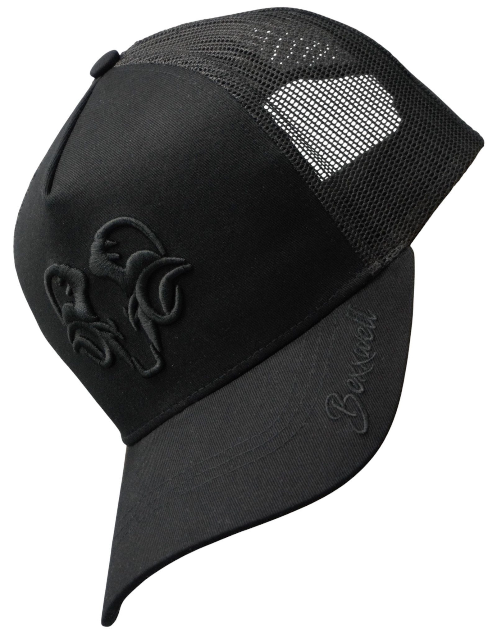 Bexxwell Trucker Cap mit 3D Logo-Stickerei (optimale Passform, Unisex)