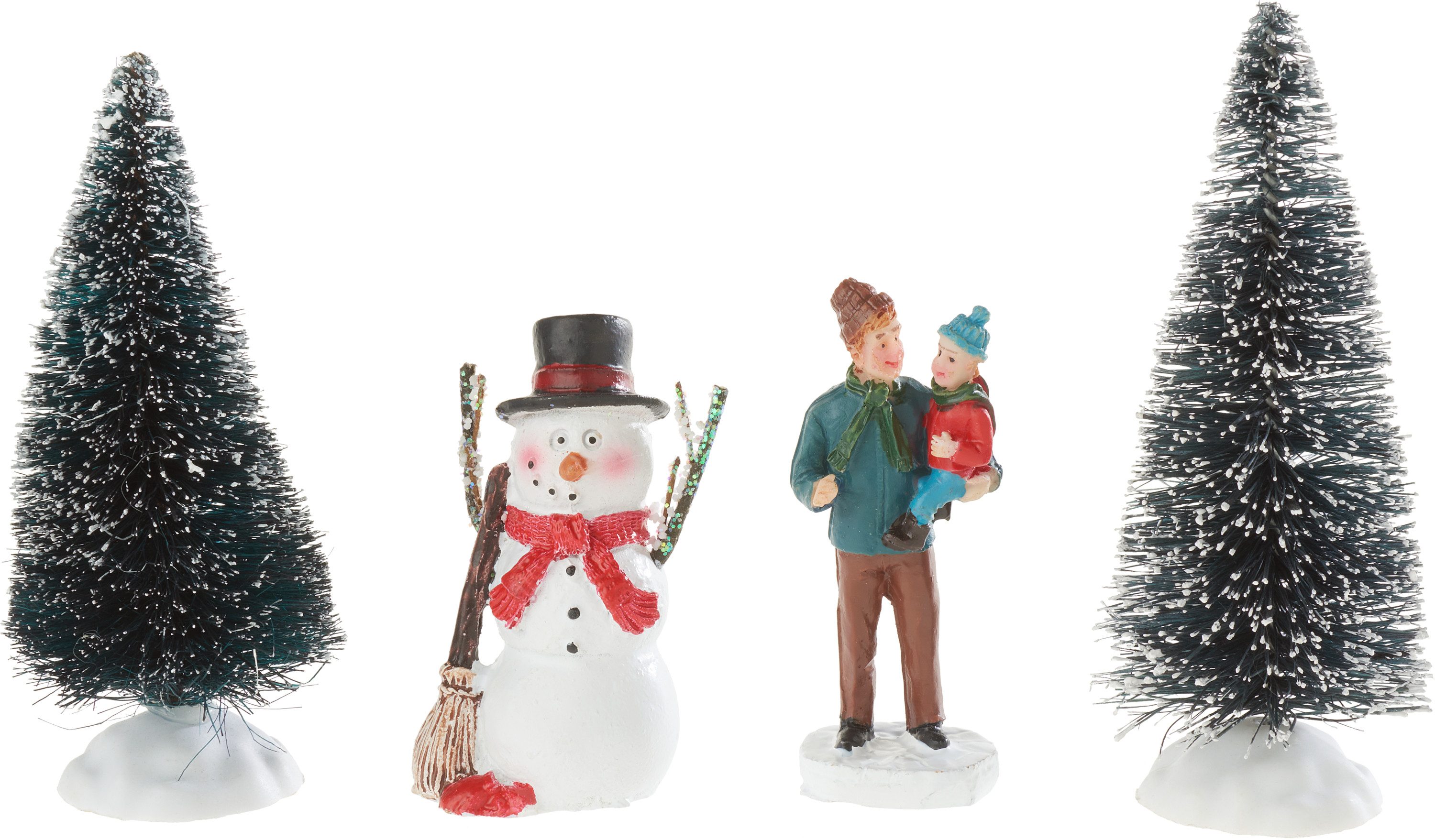 VBS Dekofigur Schneemann, 4 Teile günstig online kaufen