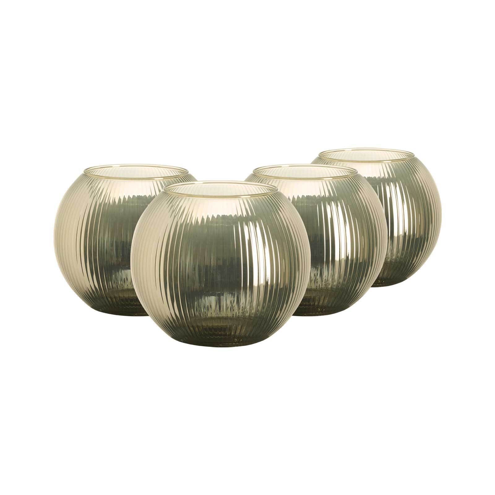 Ritzenhoff & Breker Windlicht Elysia Windlichter ø 19 cm 4er Set (4x Windlicht, 4 St)
