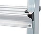 KRAUSE Stehleiter »Safety«, Aluminium, 1x8 Stufen, Arbeitshöhe ca. 370 cm, Bild 5