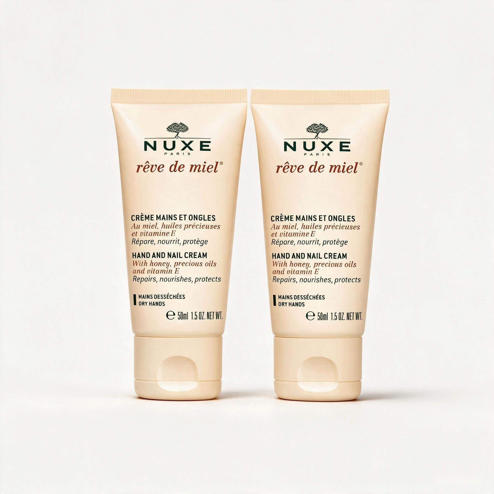 Nuxe Handcreme Rêve de Miel Hand- & Nagelcreme Duo, 2x 50 ml