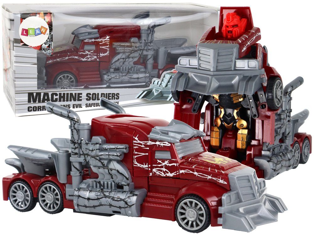 Spielzeug-Auto LKW Roboter Transformation Spielzeug Truck 2in1 Fahrzeug Lastwagen