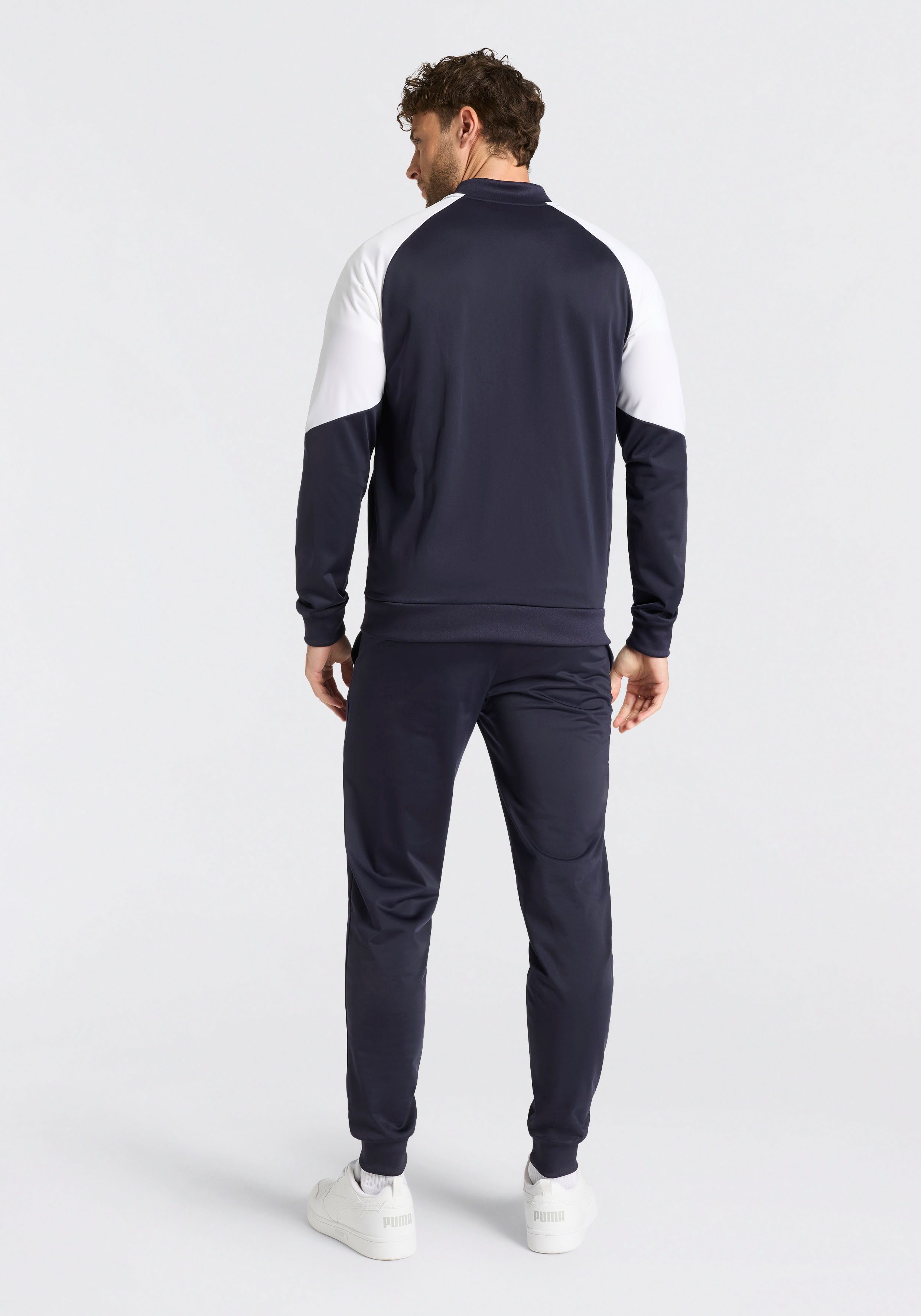PUMA Trainingsanzug POLY BASEBALL SUIT (2-tlg), ohne Kapuze, Regular Fit günstig online kaufen